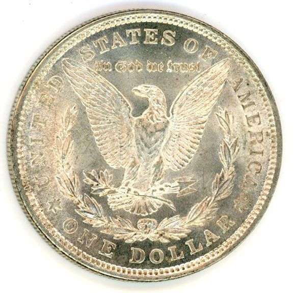Gem BU Morgan Silver Dollar from 1921