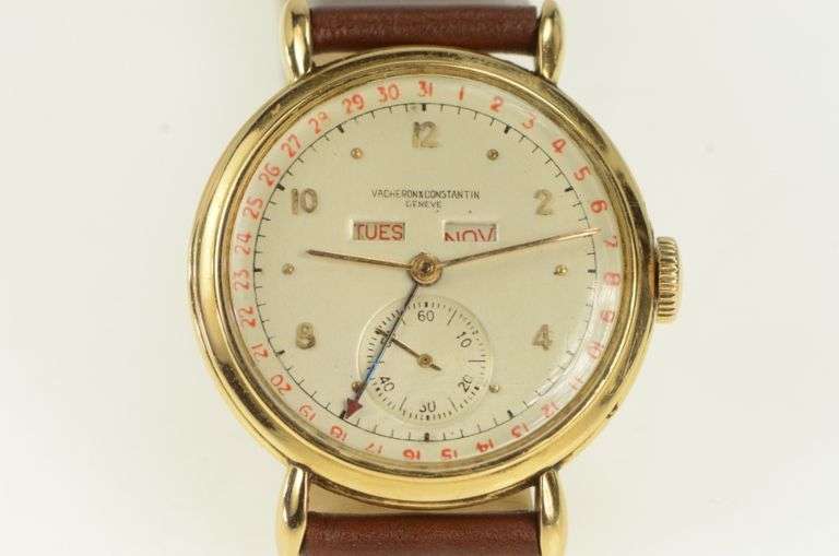 Vacheron & Constantin Triple Calendar 1940's Rare Men's Watch