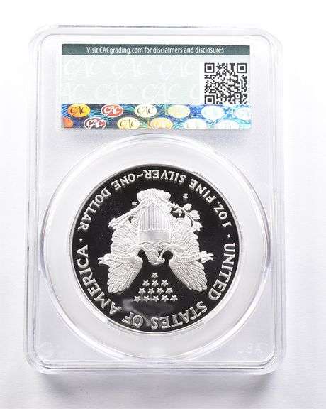 PR70 DCAM 1994-P American Silver Eagle CAC CACG
