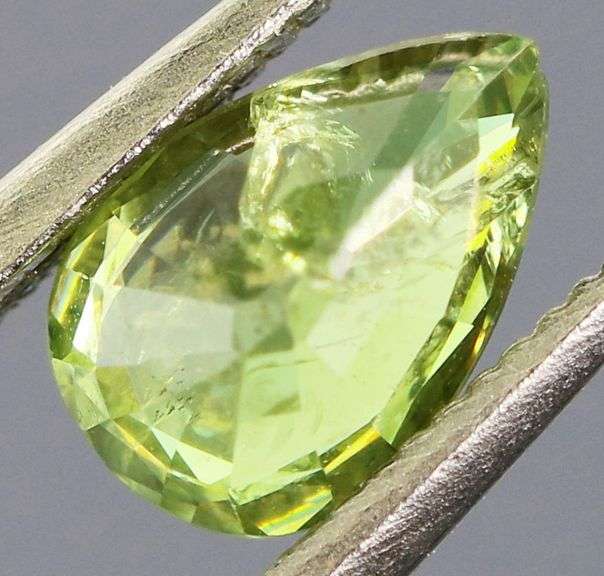 Super rare .67ct untreated Demantoid Garnet