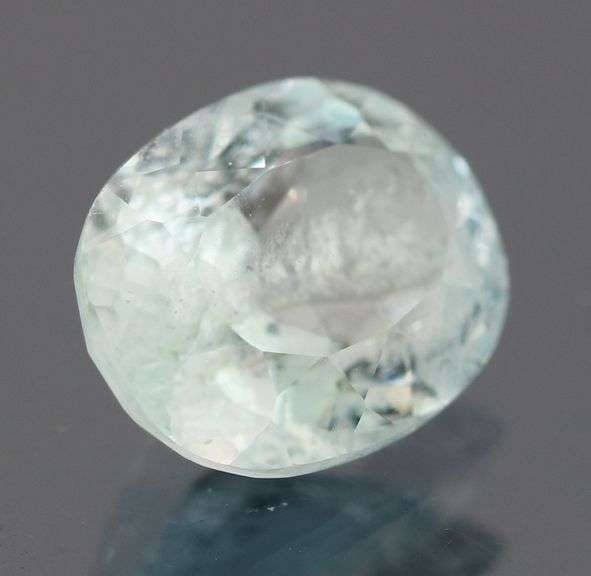 Sparkling ice blue 1.57ct Aquamarine