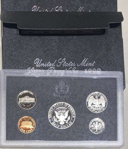 3 1996 Silver US Proof Sets