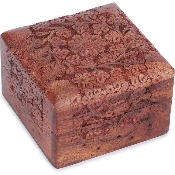 Handcrafted Wooden Keepsake Box