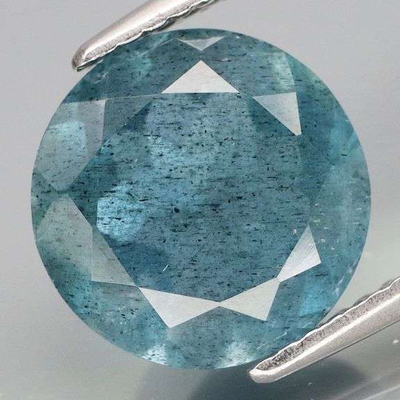 Outstanding 3.73ct UNTREATED dark blue Aquamarine