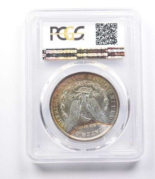MS64 1884-O Morgan Silver Dollar PCGS Beautifully Toned