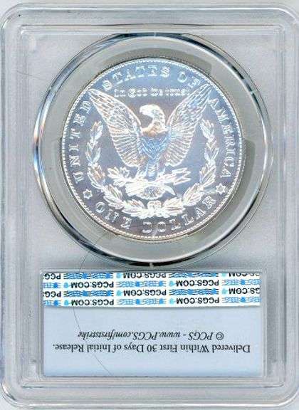 2023 Morgan Commemorative Silver Dollar in PCGS MS70 First Strike