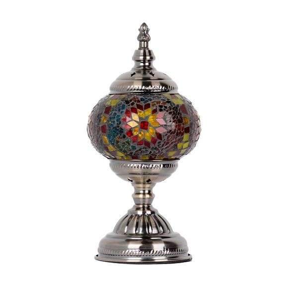 Moroccan Artisanal Handcrafted Mosaic Lamp