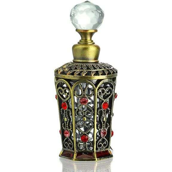 Antique Glass Perfume Bottle
