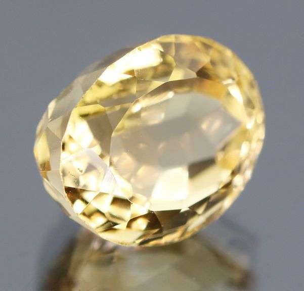 Brilliant! 7.82ct high luster yellow Citrine
