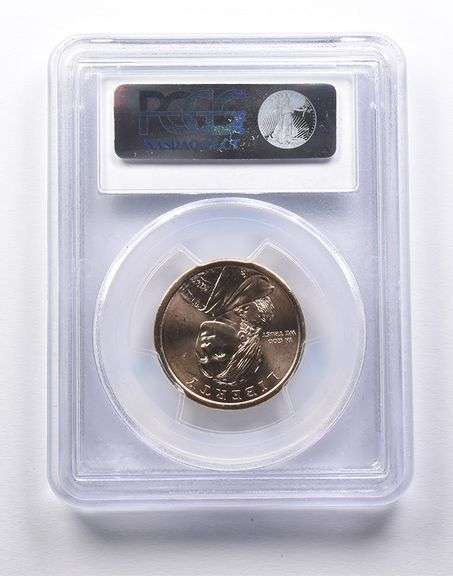 MS65 (2009) Sacagawea Native American $1 Edge Err. Miss Lettering PCGS