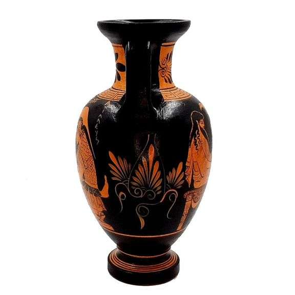 Ancient Greek Red-Figure Amphora