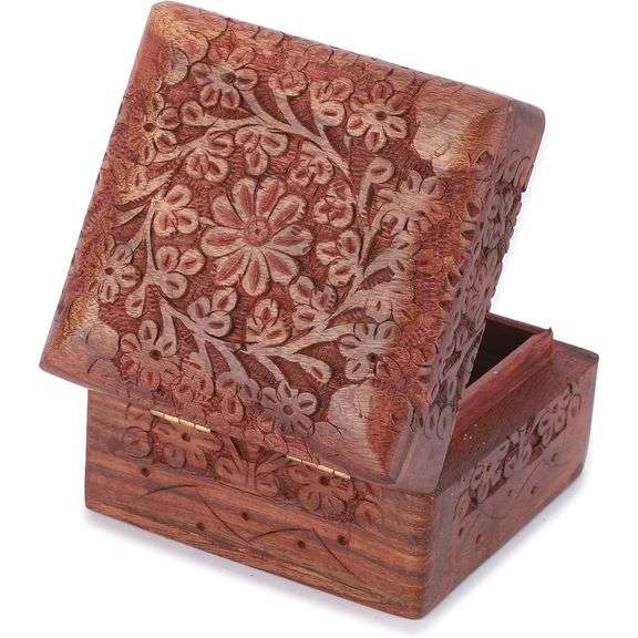 Handcrafted Wooden Keepsake Box
