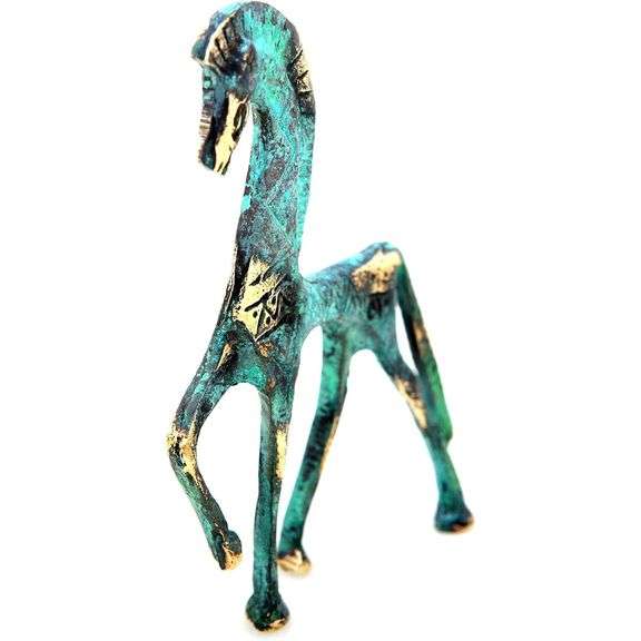 Bronze Horse from the Greek Geometric Era