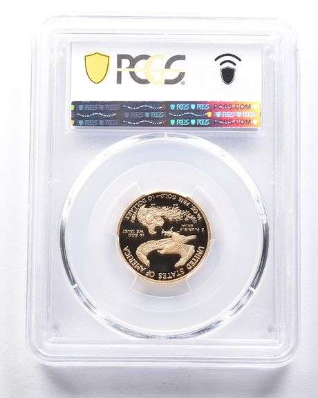 2020-W $10 American Gold Eagle 1/4 Oz Gold PR70 DCAM PCGS