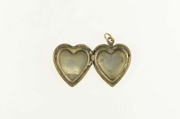 Gold Filled Puffy Engravable Heart Locket Pendant