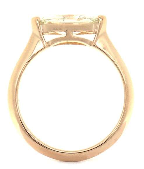 1.03ct Marquise Cut Diamond East West Solitaire Ring in 18K