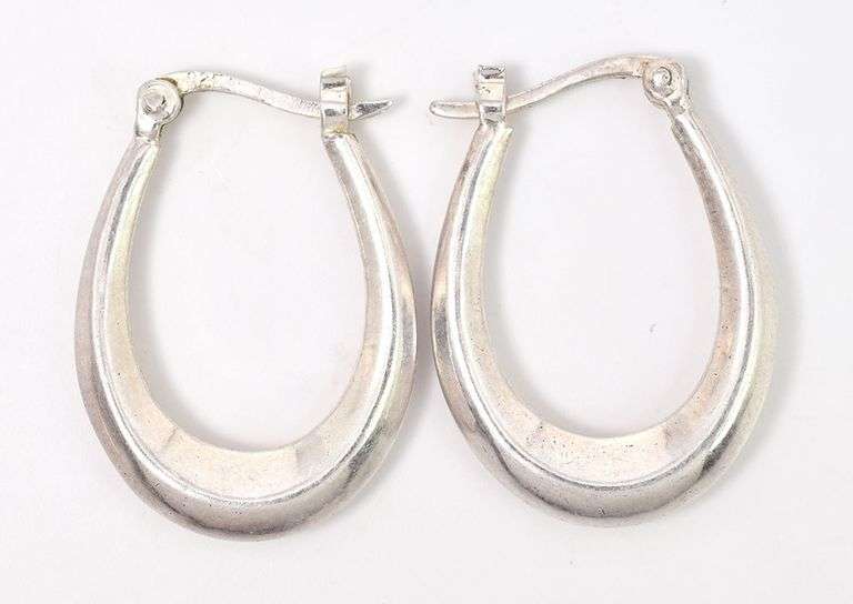 Attractive 925 Hoop Earrings