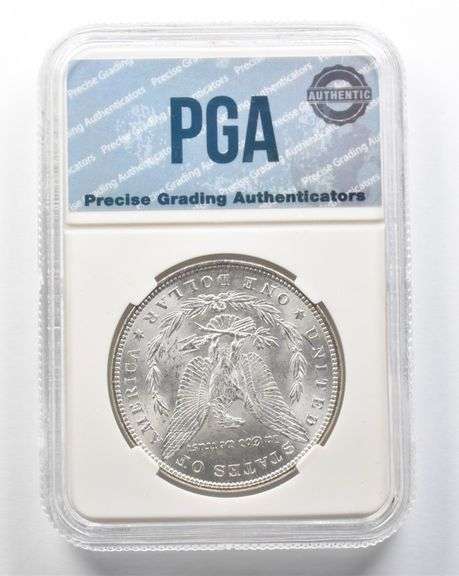 1882 Morgan Silver Dollar MS62 PGA