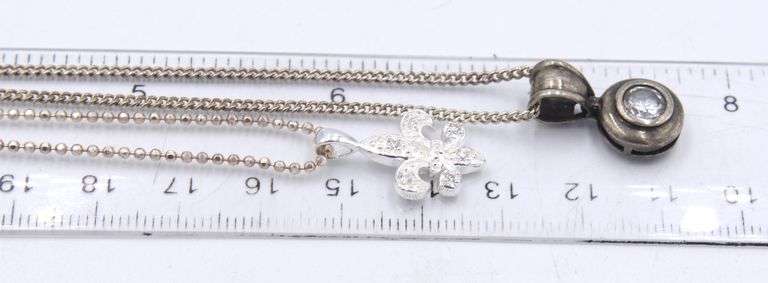 Group lot of vintage 925 sterling silver jewelry