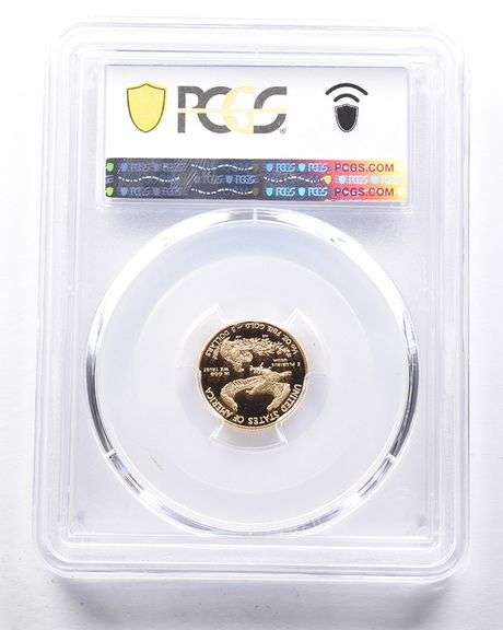 2012-W $5 American Gold Eagle 1/10 Oz Gold PR70 DCAM PCGS