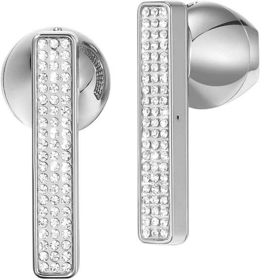 Diamond Embedded Wireless Earphones