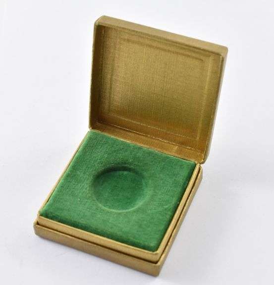 Gold Bank Holiday US $5/$2.50 Box 1920's Gold Coin Gift Presentation