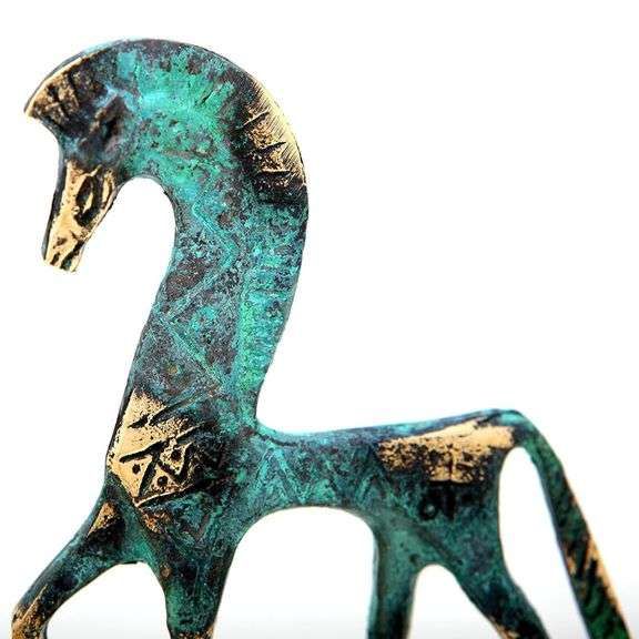 Bronze Horse from the Greek Geometric Era