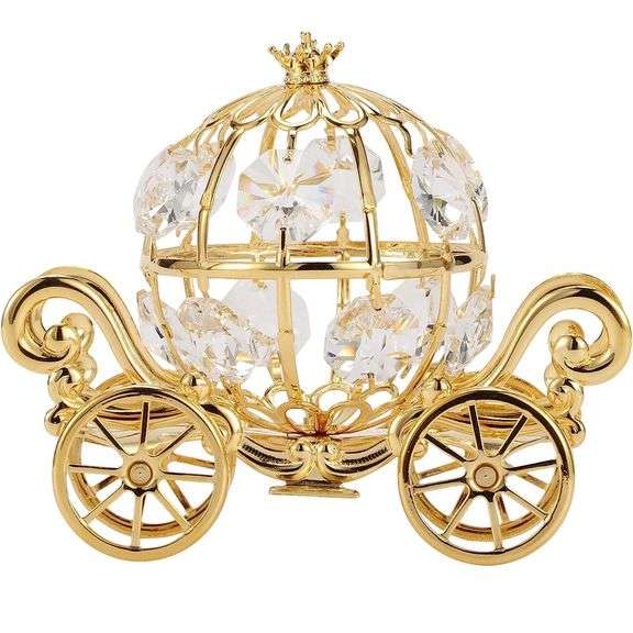 24K Gold Cinderella Pumpkin Coach