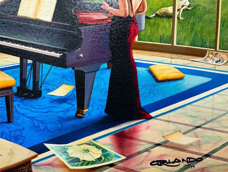 Bright Beautiful Art by Orlando Rafael Quevedo