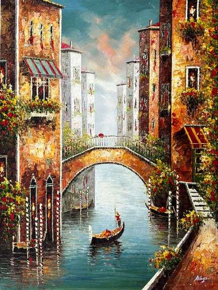 UNUQUE BEAUTIFUL PAINTING ON CANVAS