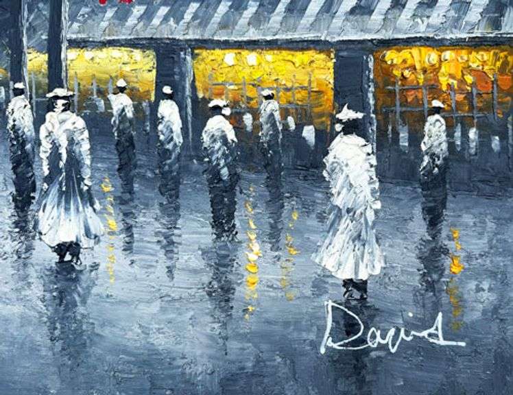 ONE OF A KIND BEAUTIFUL PAINTING ON CANVAS