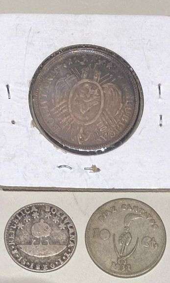 3 Bolivian Coins