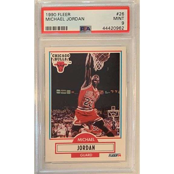 Michael Jordan 1990 Card PSA 9