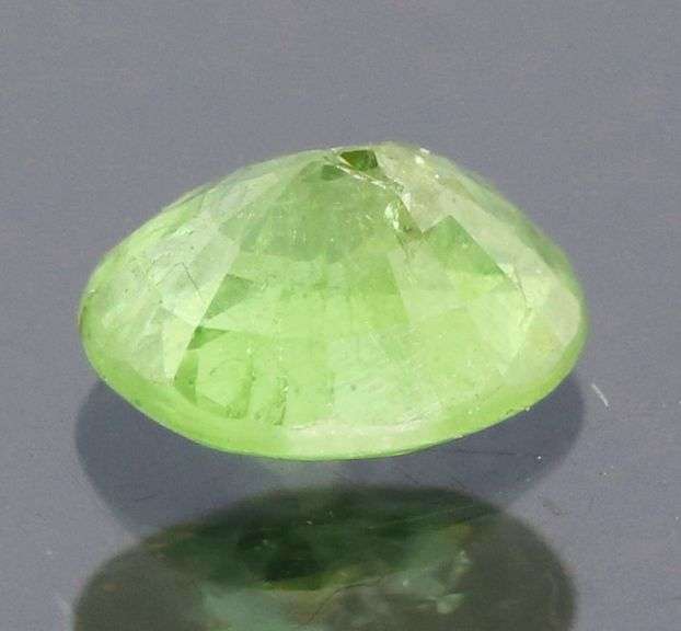 Remarkable .54ct untreated Demantoid Garnet