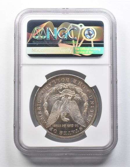 MS61 1884 Morgan Silver Dollar NGC Beautiful Tone Great Contrast PL?