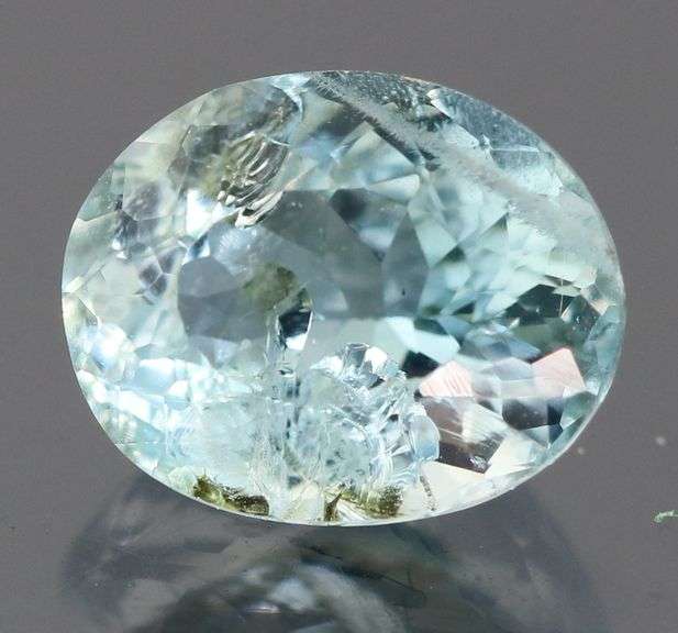 Gorgeous 1.33ct untreated platinum blue Aquamarine