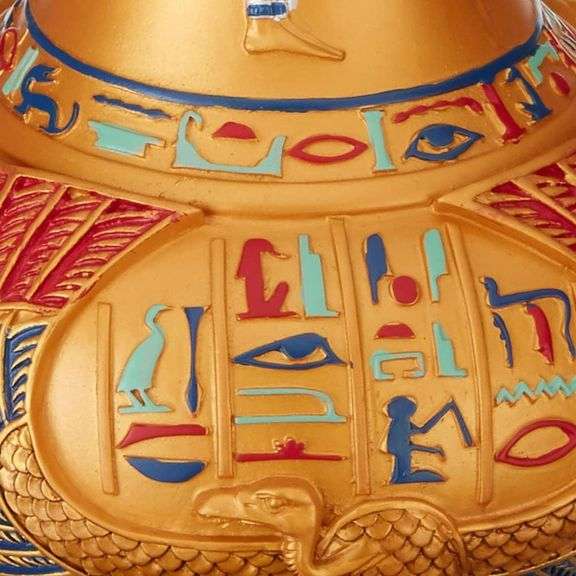 Nekhebet's Mythical Vulture God Vase