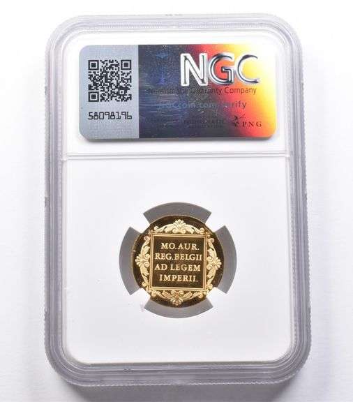PF69 UCAM 1986 Netherlands Gold Ducat NGC