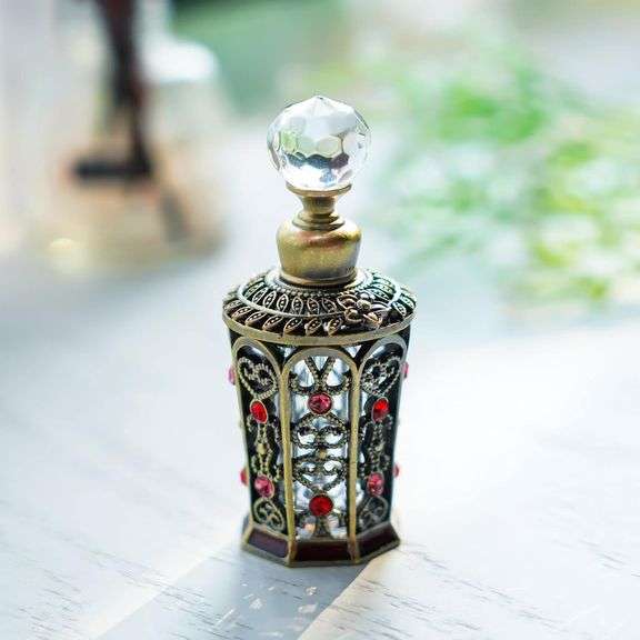 Antique Glass Perfume Bottle