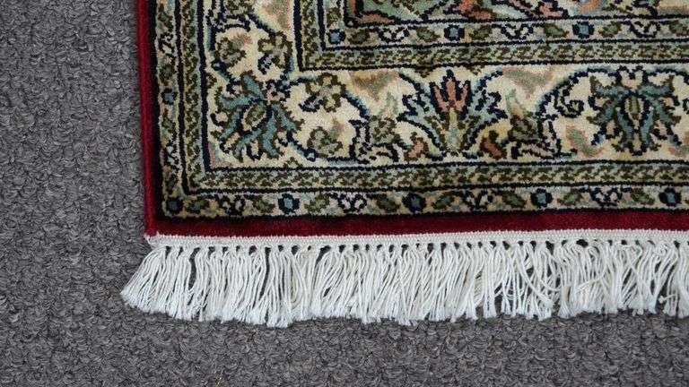 Handmade Silk Kashmiri 3.1x2.2