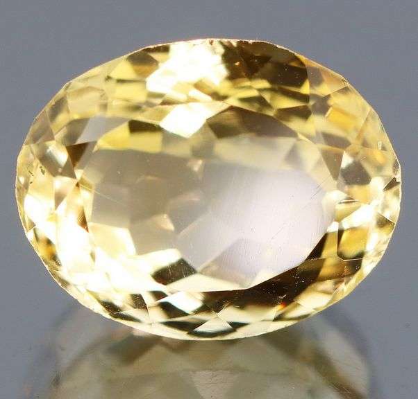 Brilliant! 7.82ct high luster yellow Citrine