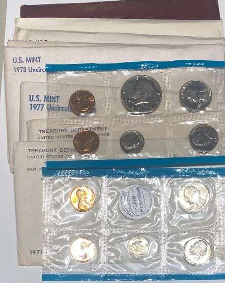 1970- 1984 US Mint Sets