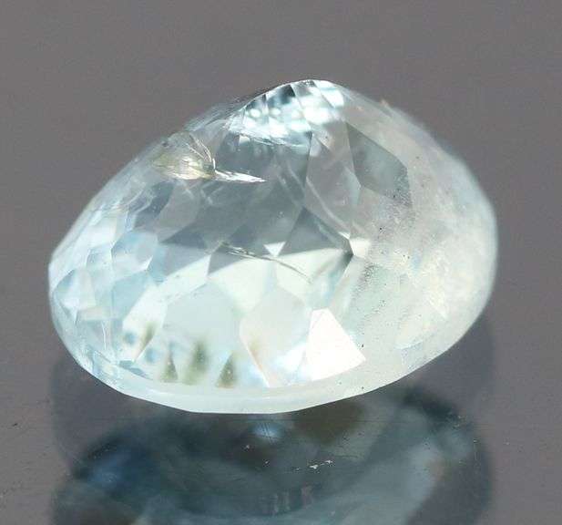 Gorgeous 1.33ct untreated platinum blue Aquamarine