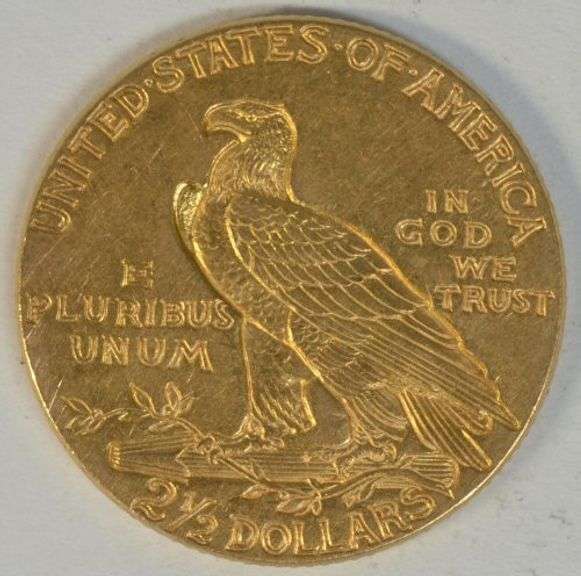Fresh BU 1928 US $2.50 Indian Gold Piece. Nice