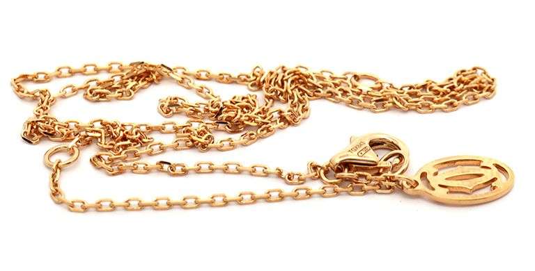 18kt Yellow gold Cartier chain necklace