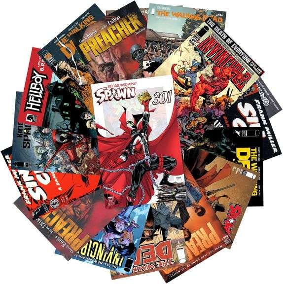 25 Unique Super Hero Comic Book Collection