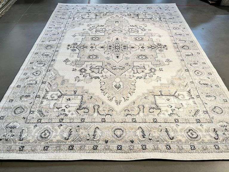 Neutral Classic Design 8 x10 Rug