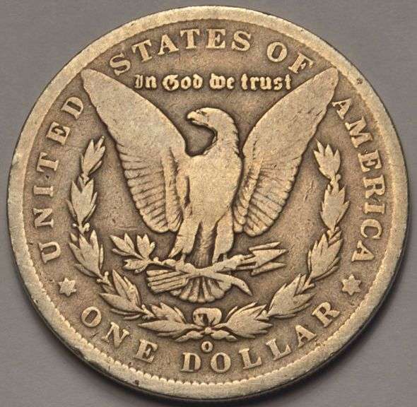 1890-O Morgan Silver Dollar Circulated