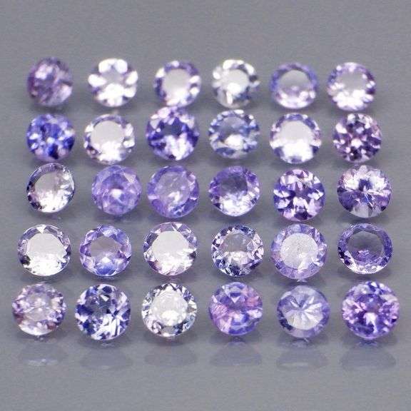 Stunning 4.88ct diamond cut Tanzanite set