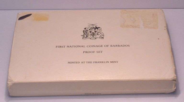 1973 First National Coinage of Barbados Proof Set